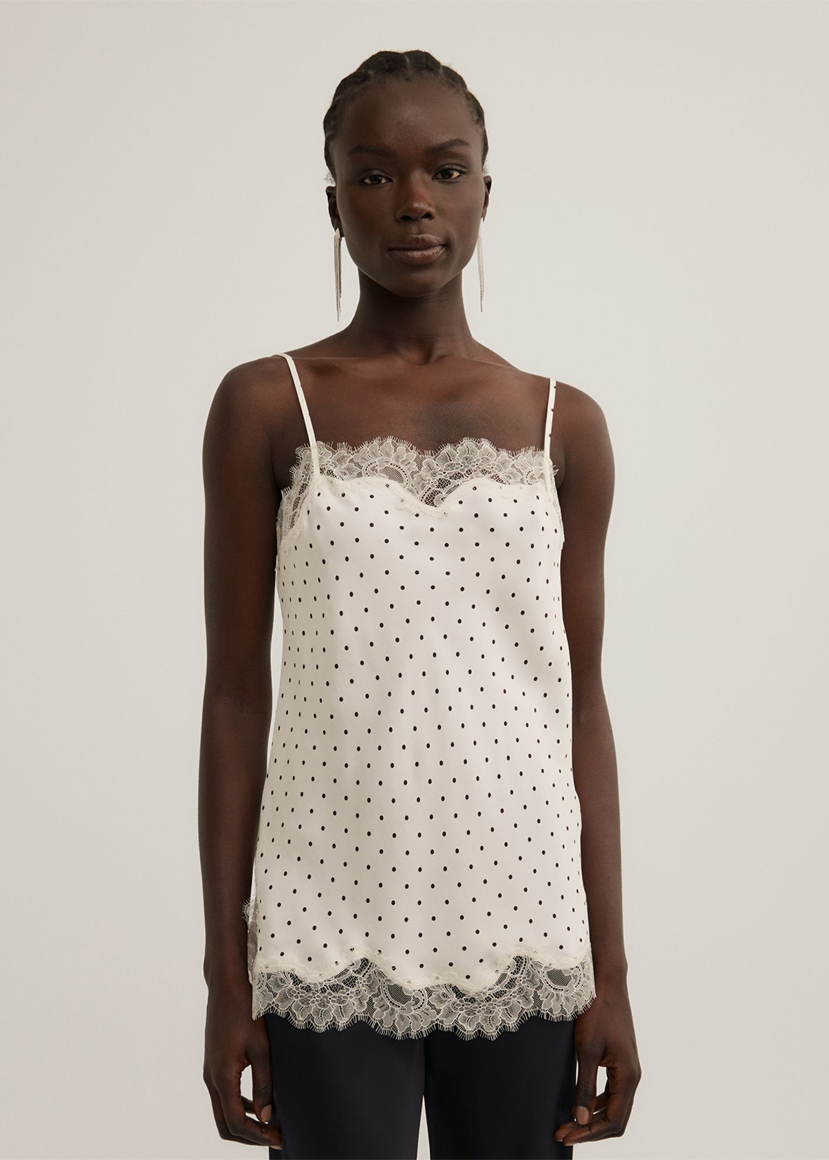 Lace Border Camisole