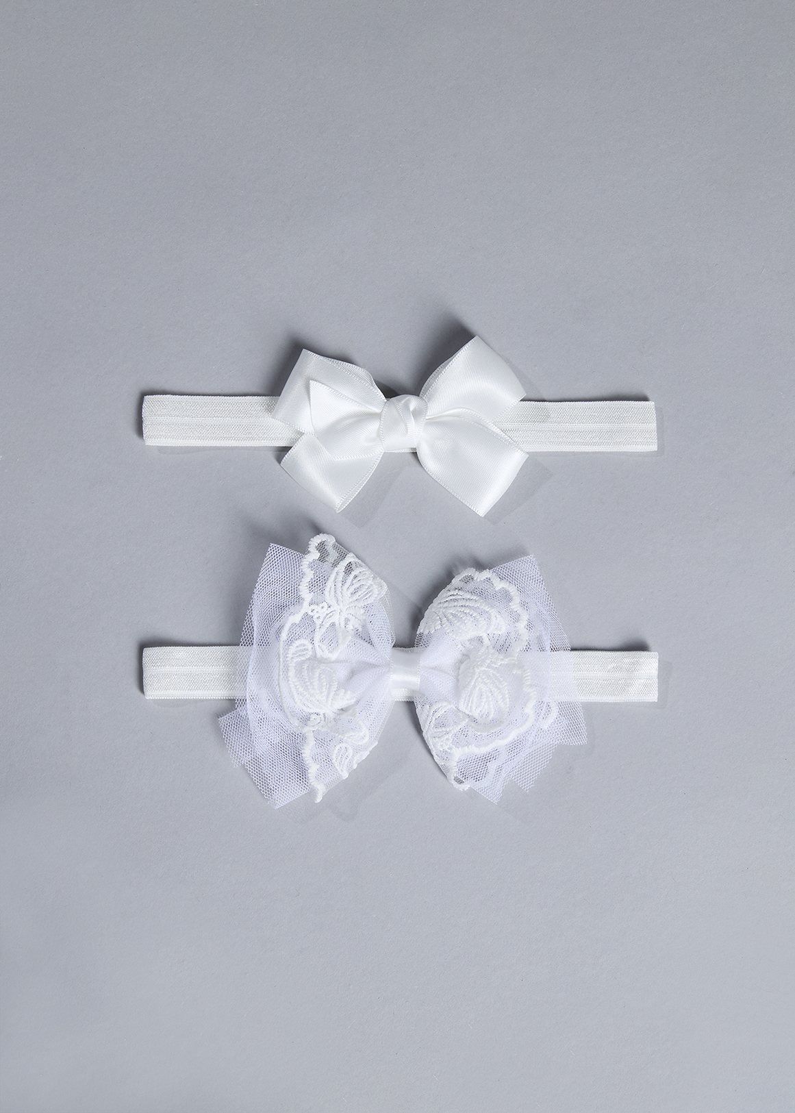 Lace Bow Headbands 2 Pack