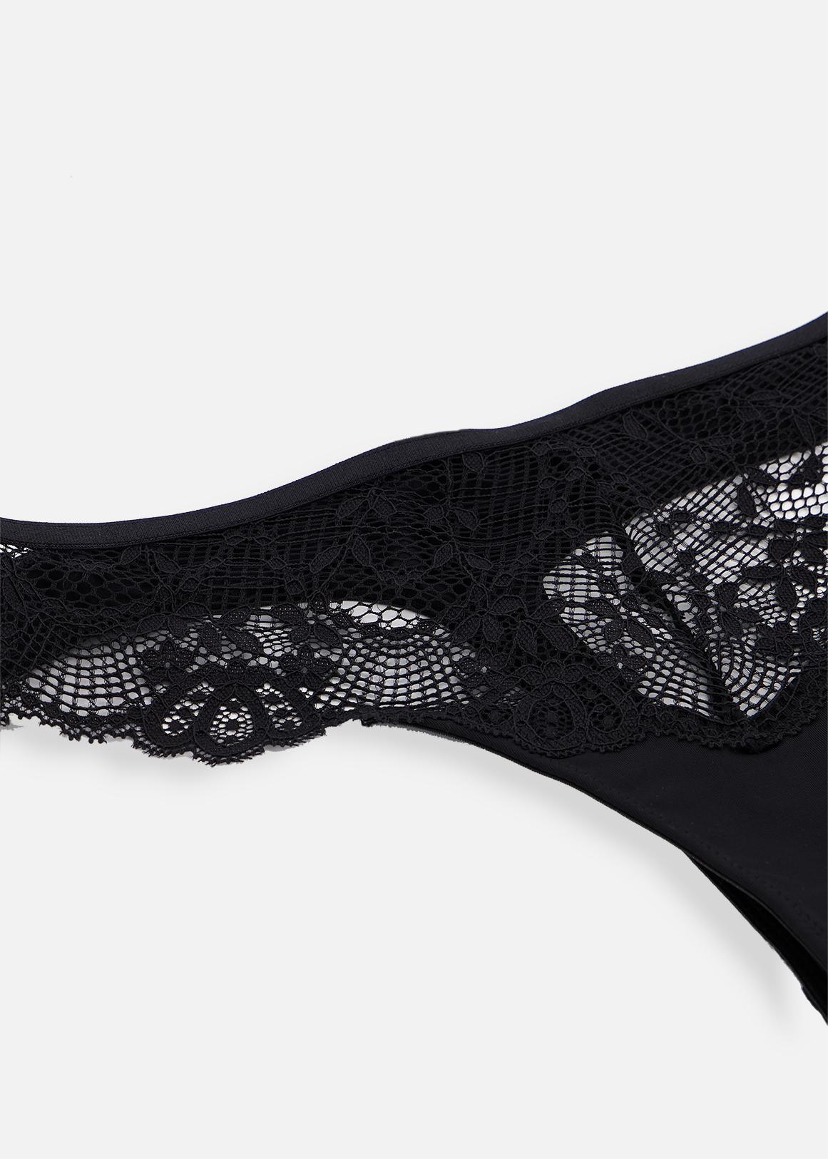 MyRunway  Shop Woolworths Black Sheer Lace G-string for Women from