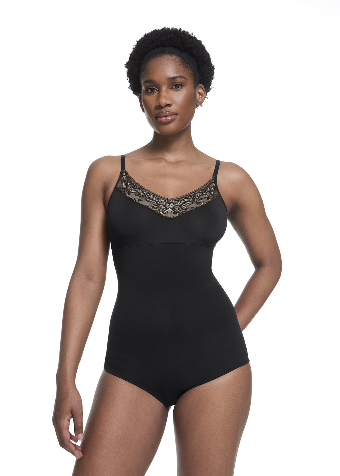 Lace Firm Control Sculpting Bodysuit