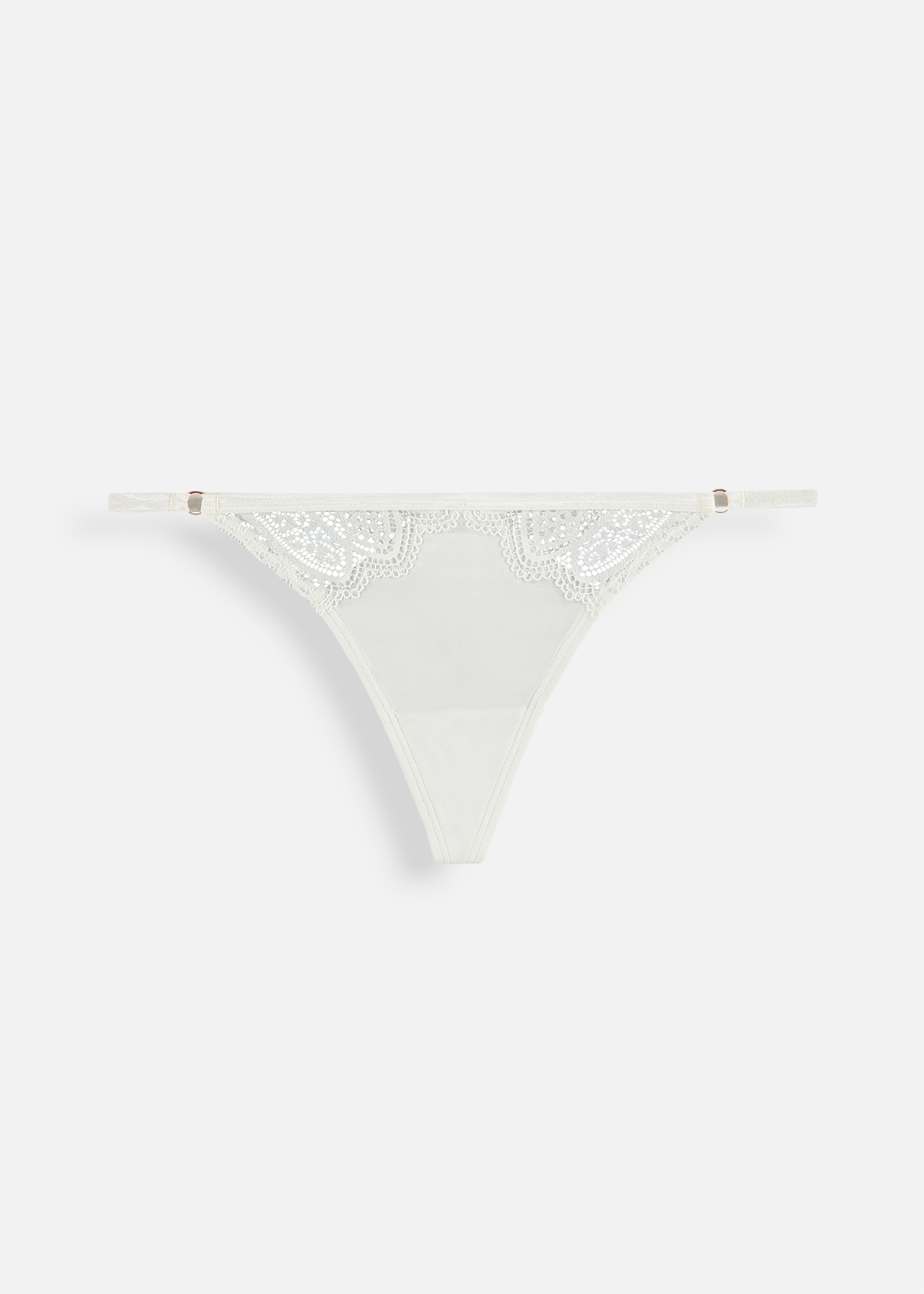 Lace Inset Microfibre G-string | Woolworths.co.za