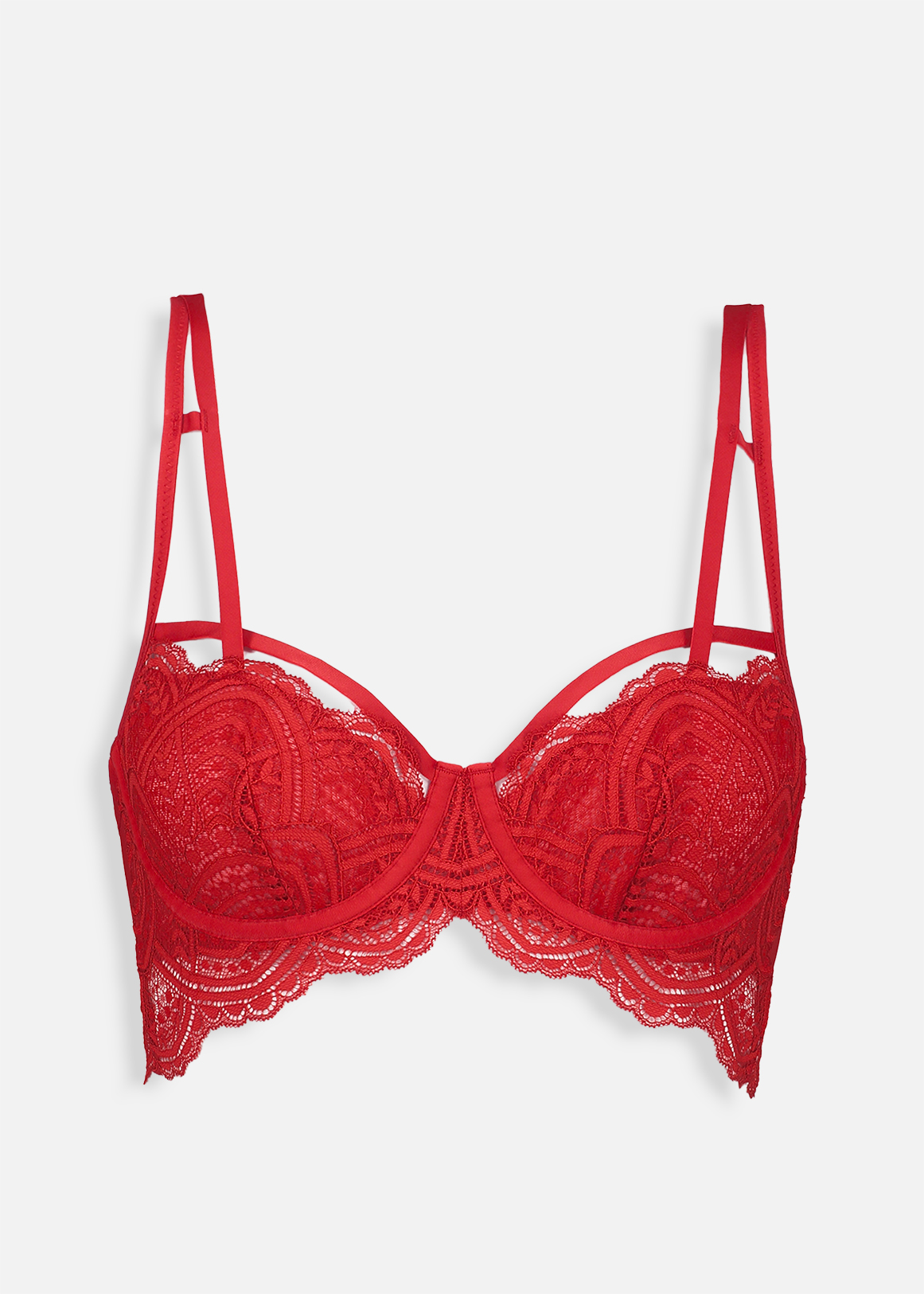 Lace Non Padded Underwire Balconette Bra | Woolworths.co.za