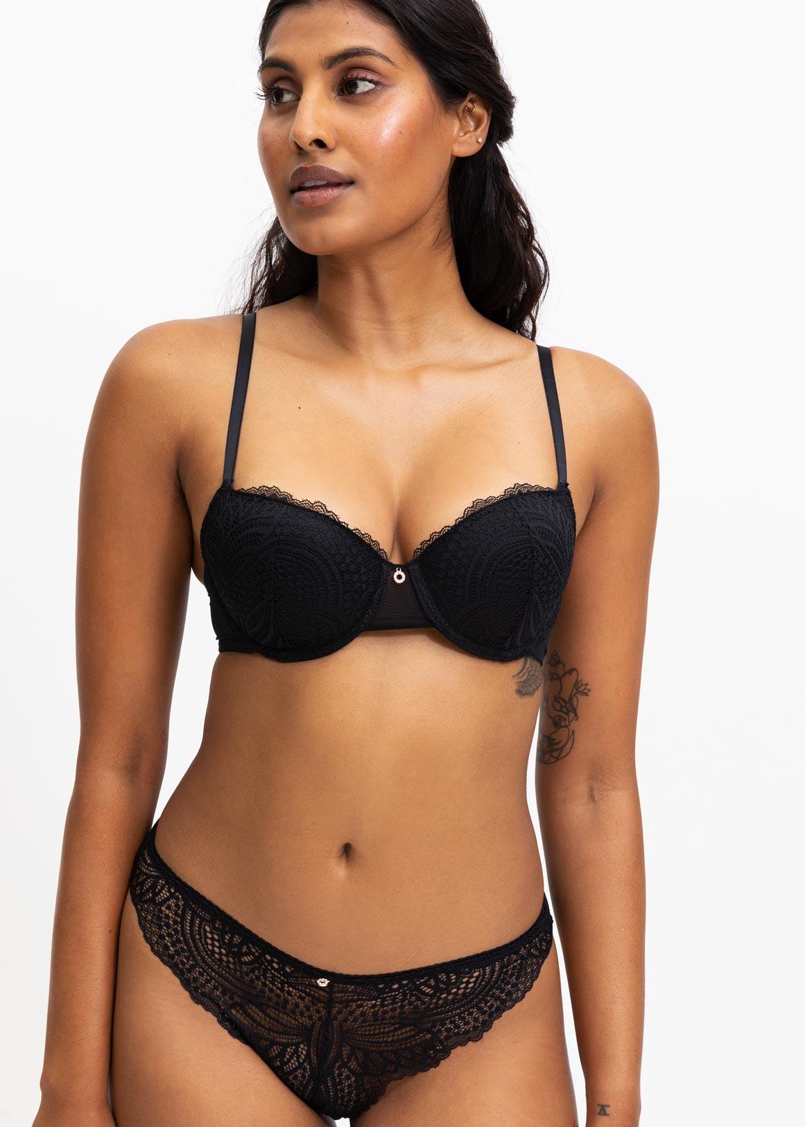 Bridal strappy padded underwire balconette bra offer at Woolworths