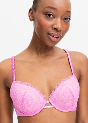 Padded Underwire Plunge T-shirt Bras 2 Pack