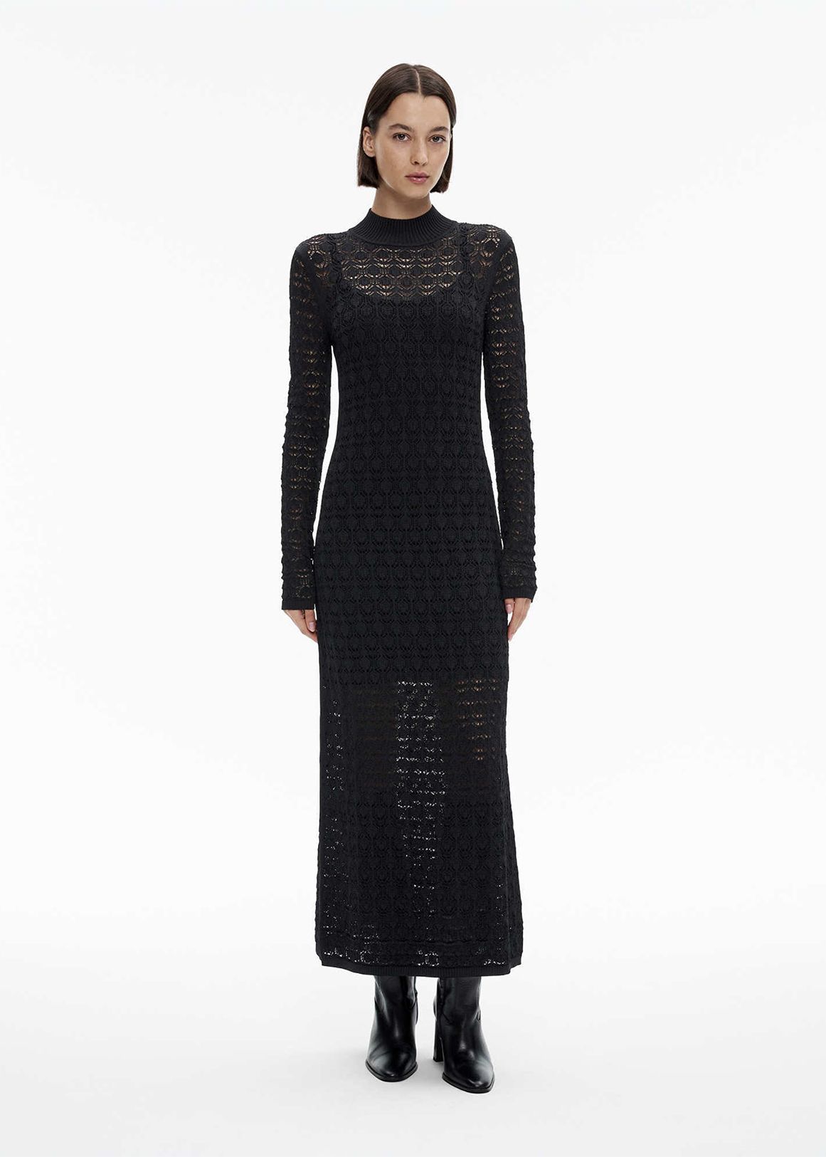 Lace Stitch Knit Dress | Woolworths.co.za