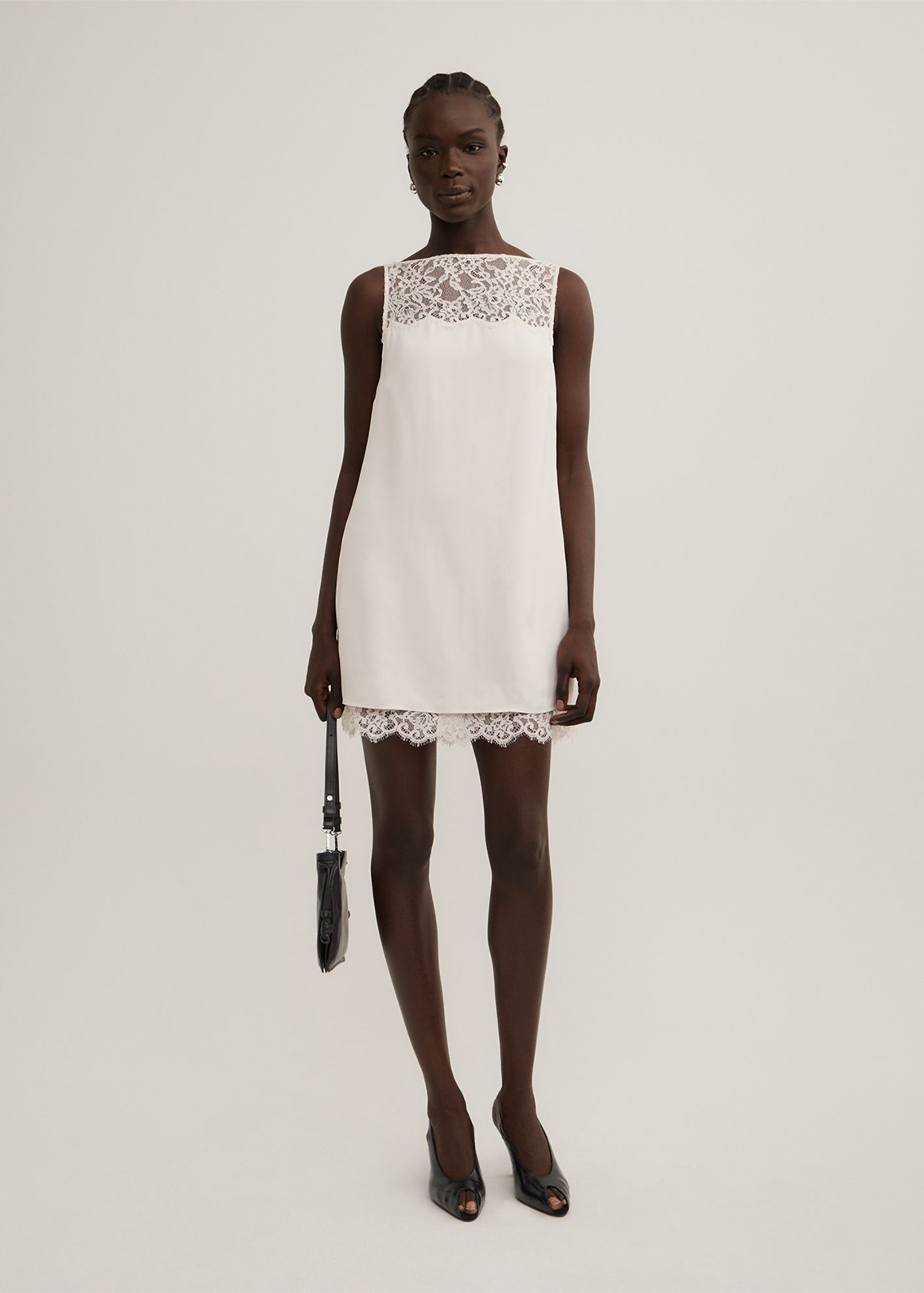 Lace Yoke Dress