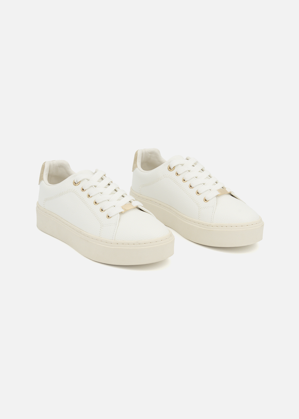 Lace-up Platform Sneakers