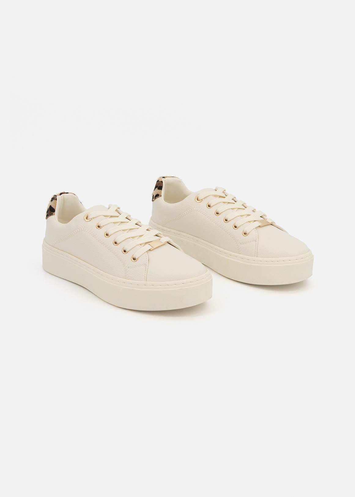 Lace-up Platform Sneakers