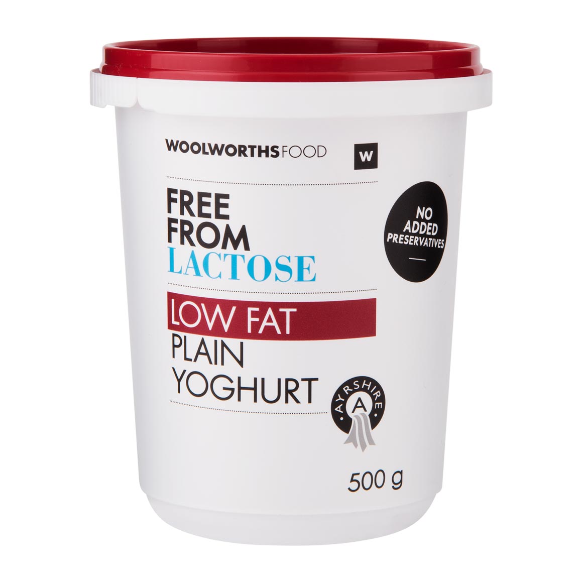 Lactose Free Low Fat Ayrshire Plain Yoghurt 500 G Woolworths co za lactose-free-low-fat-ayrshire-plain-yoghurt-500-g-woolworths-co-za