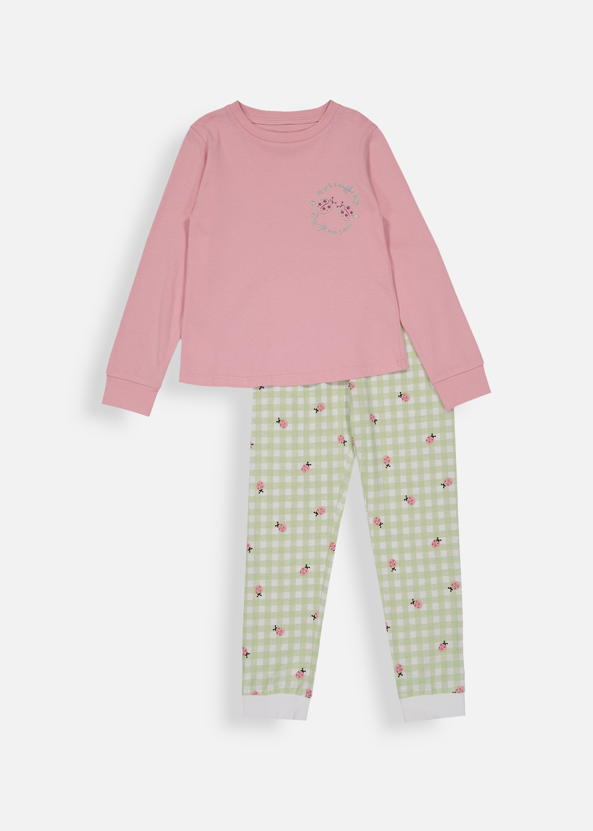 Lady Bug Stretch Cotton Pyjamas