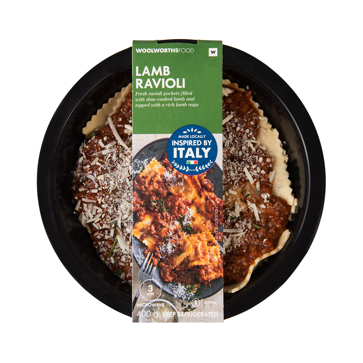 Lamb Rague Ravioli Lamb Ravioli 400 g | Woolworths.co.za