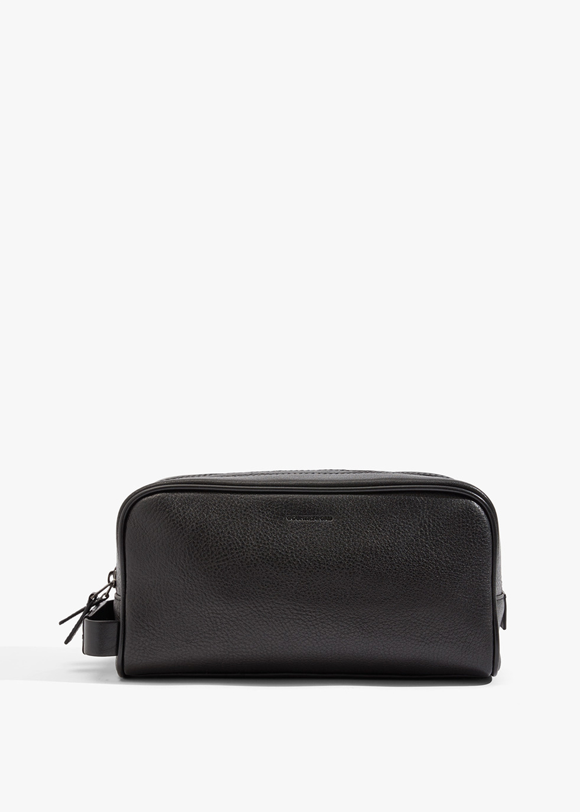 Large Leather Wash Bag