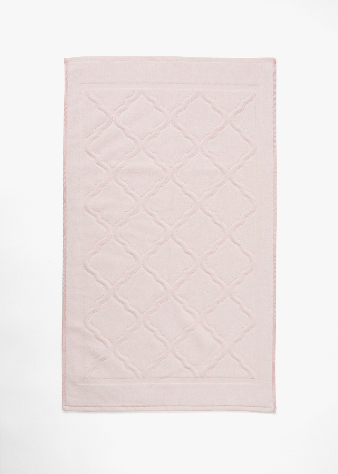 Lattice Cotton Bath Mat