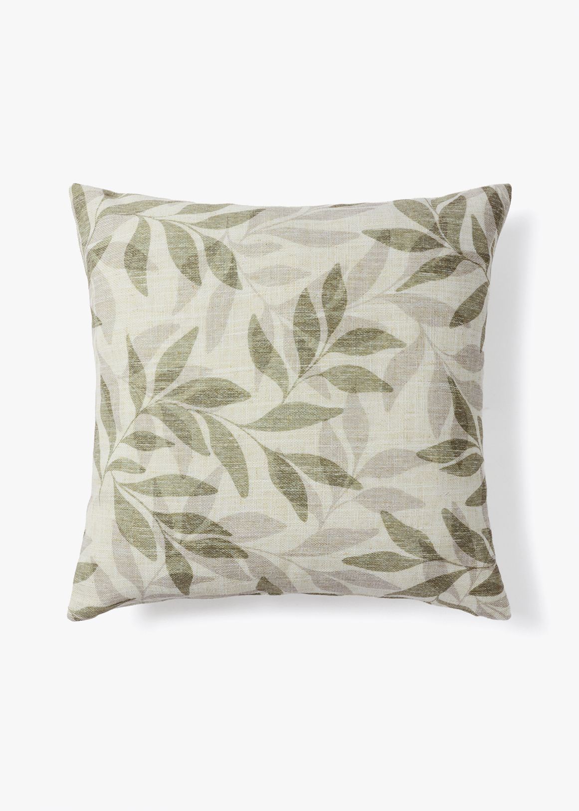 Leaf Printed Scatter Cushion 50x50 cm