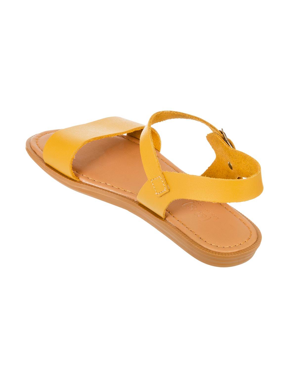 12 Bulk Sandals For Women In Yellow Size 7-11 - at 