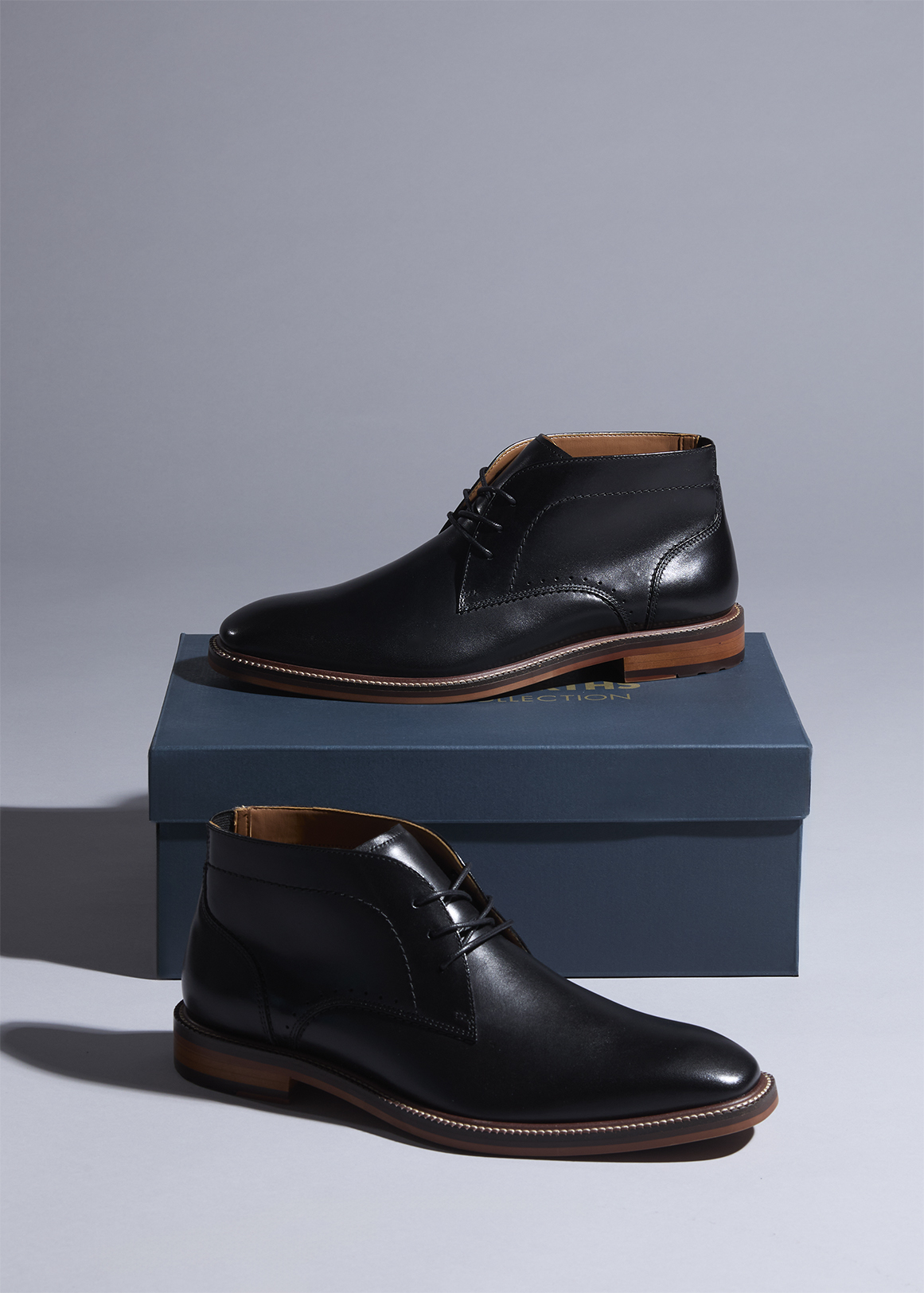 Leather Chukka Boots