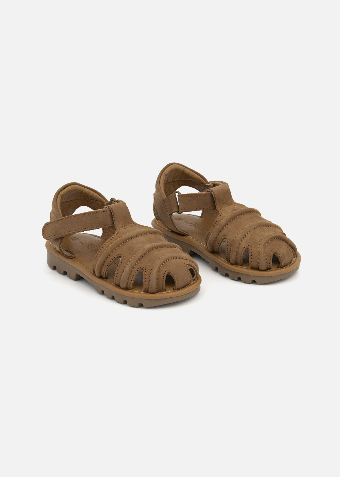 Leather Close Toe Fisherman Sandals Size (4-13) Younger Boy