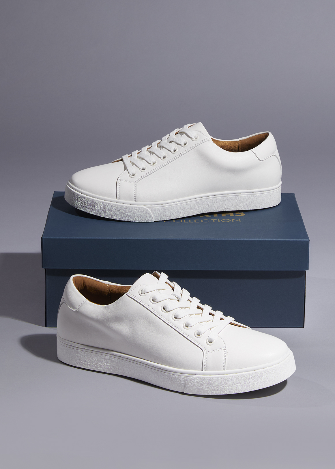 Leather Court Sneakers