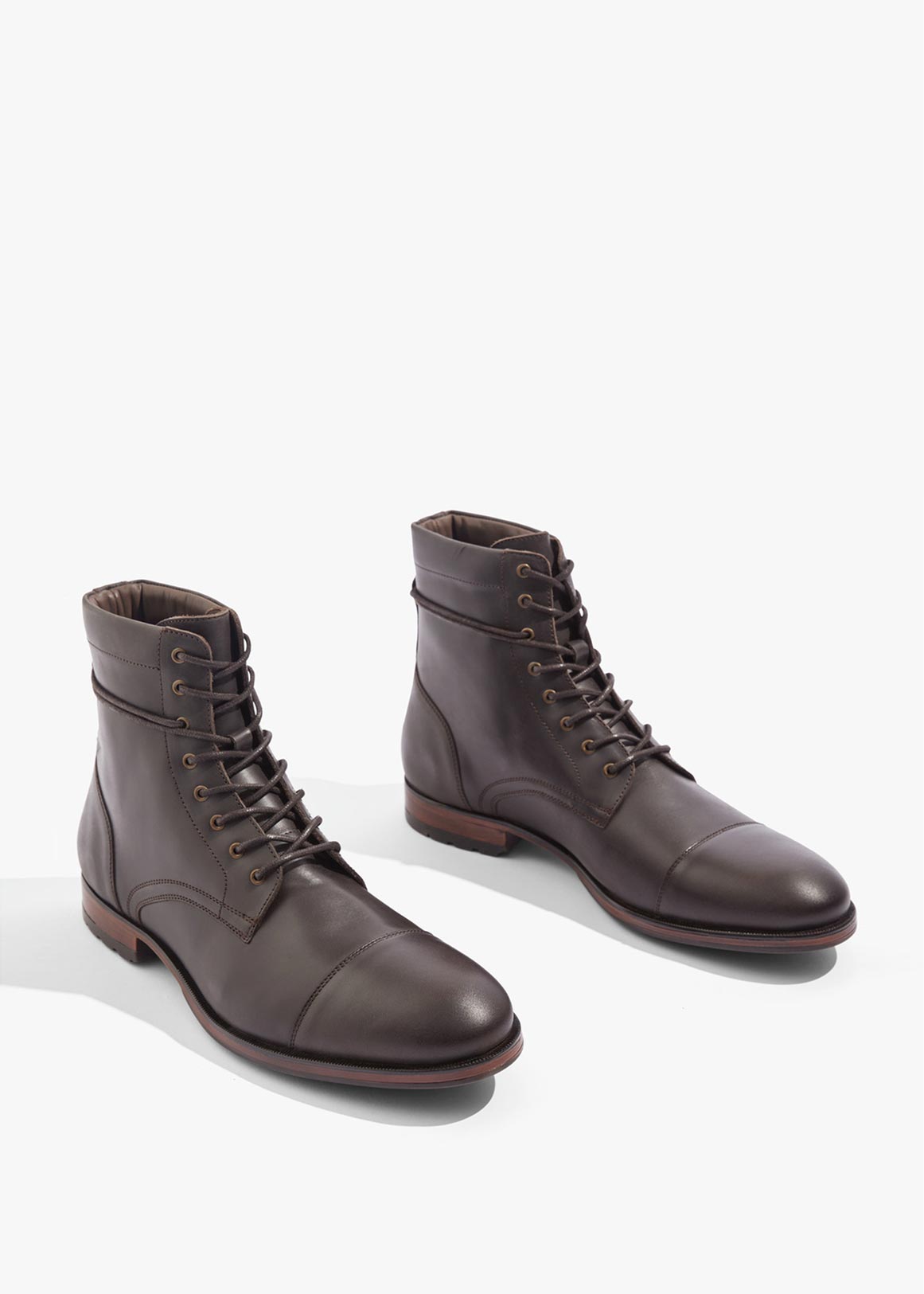 Leather High Top Boot | Woolworths.co.za