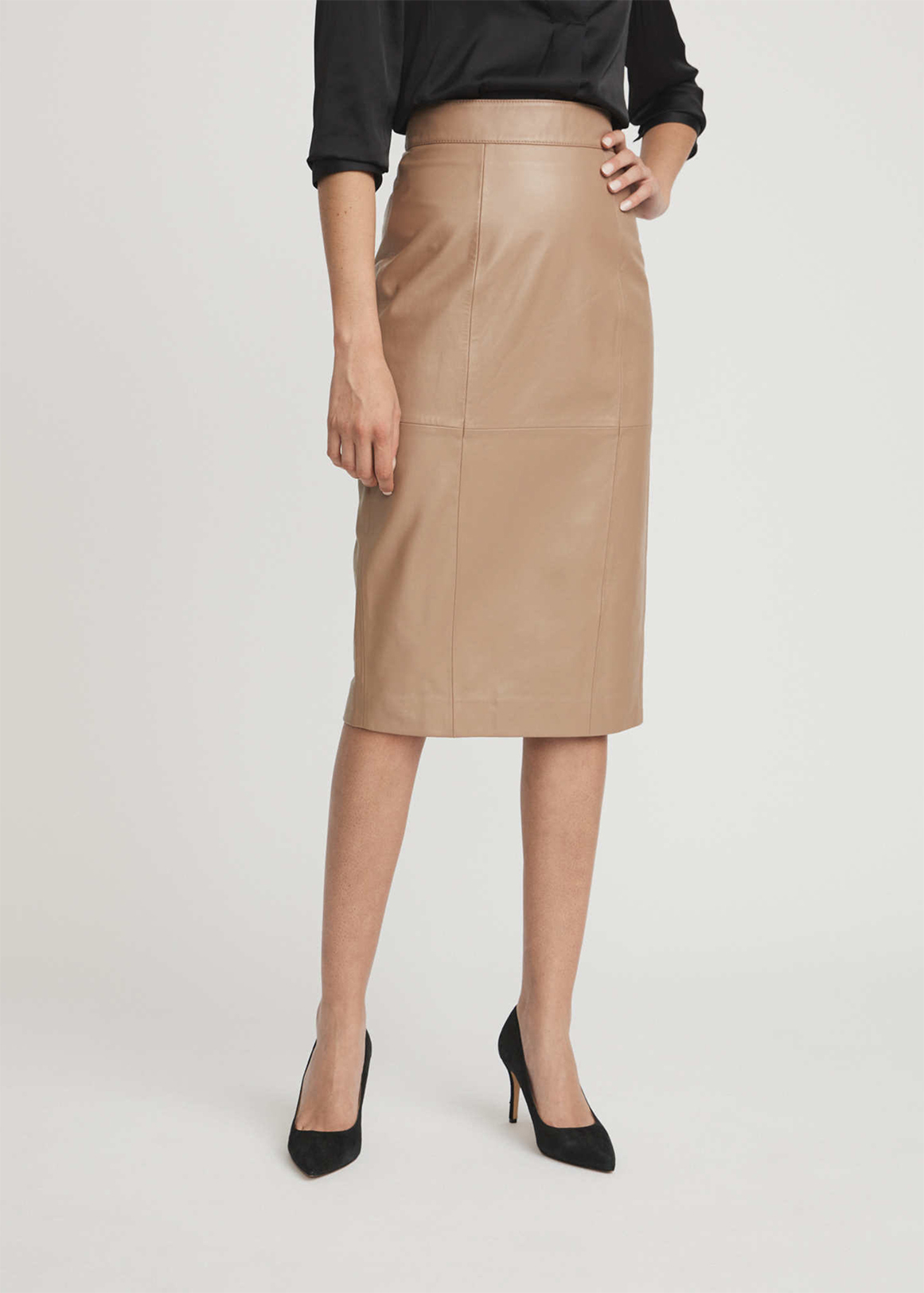 Leather Pencil Skirt | Woolworths.co.za