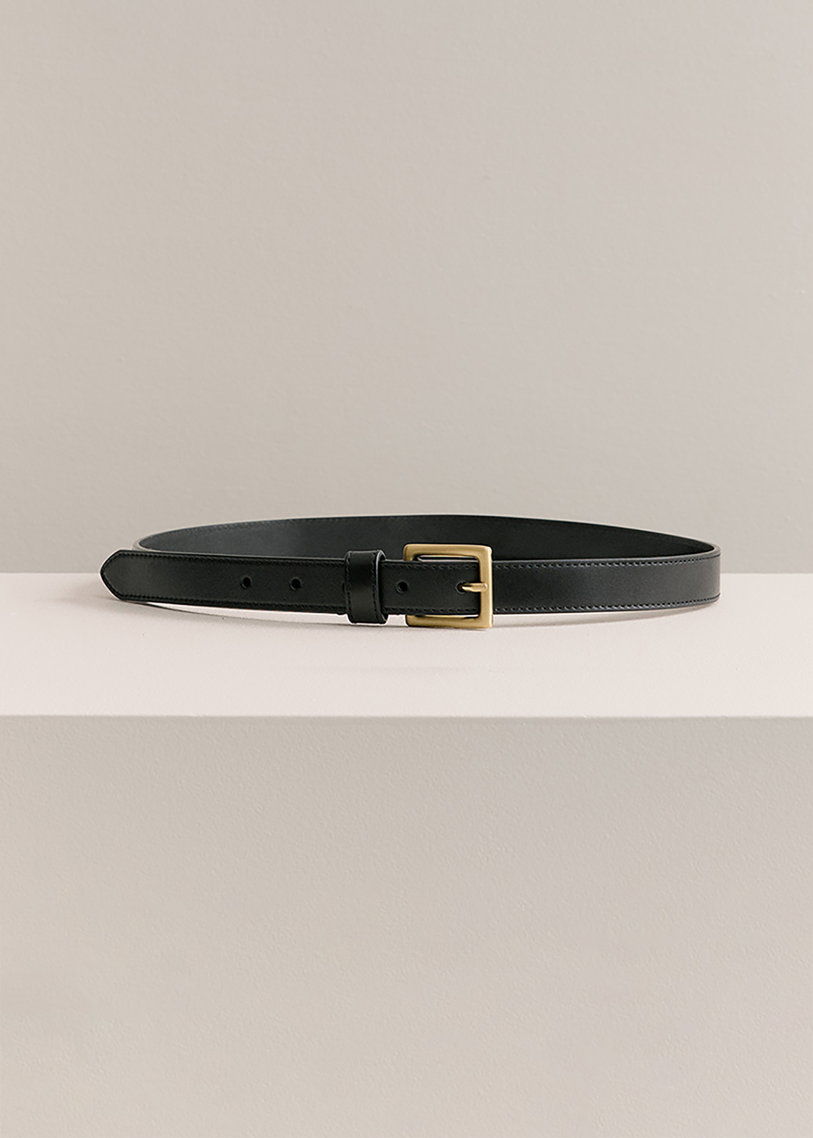 Leather Slim Belt