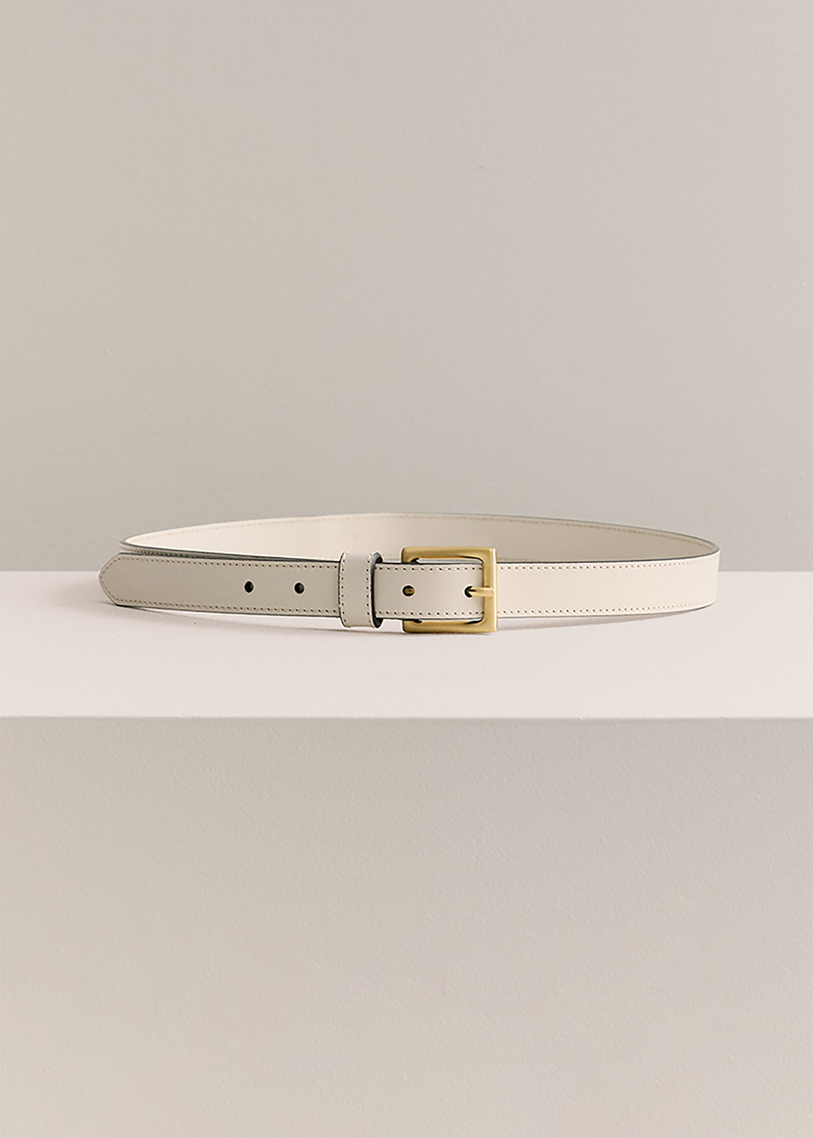 Leather Slim Belt