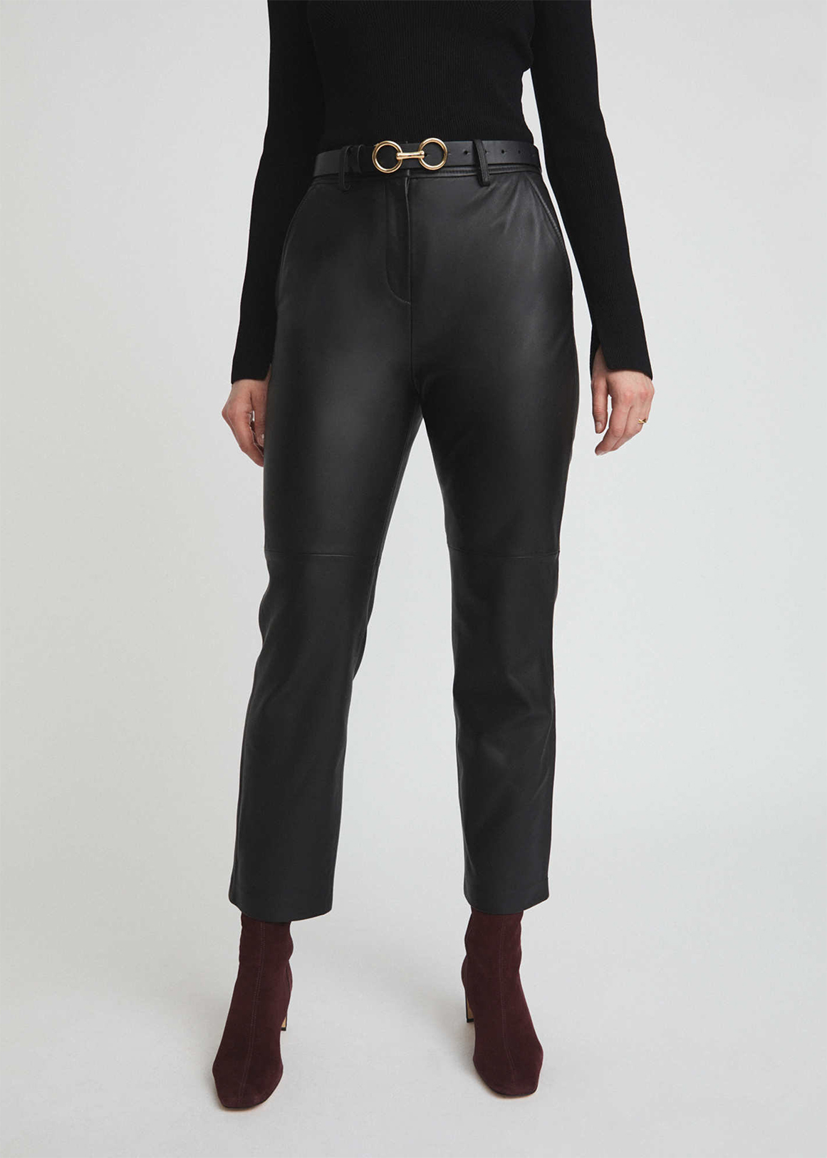 Leather Tailored Pant | Woolworths.co.za