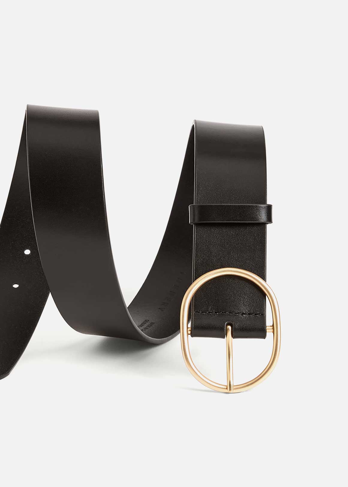 Leather Wide Belt