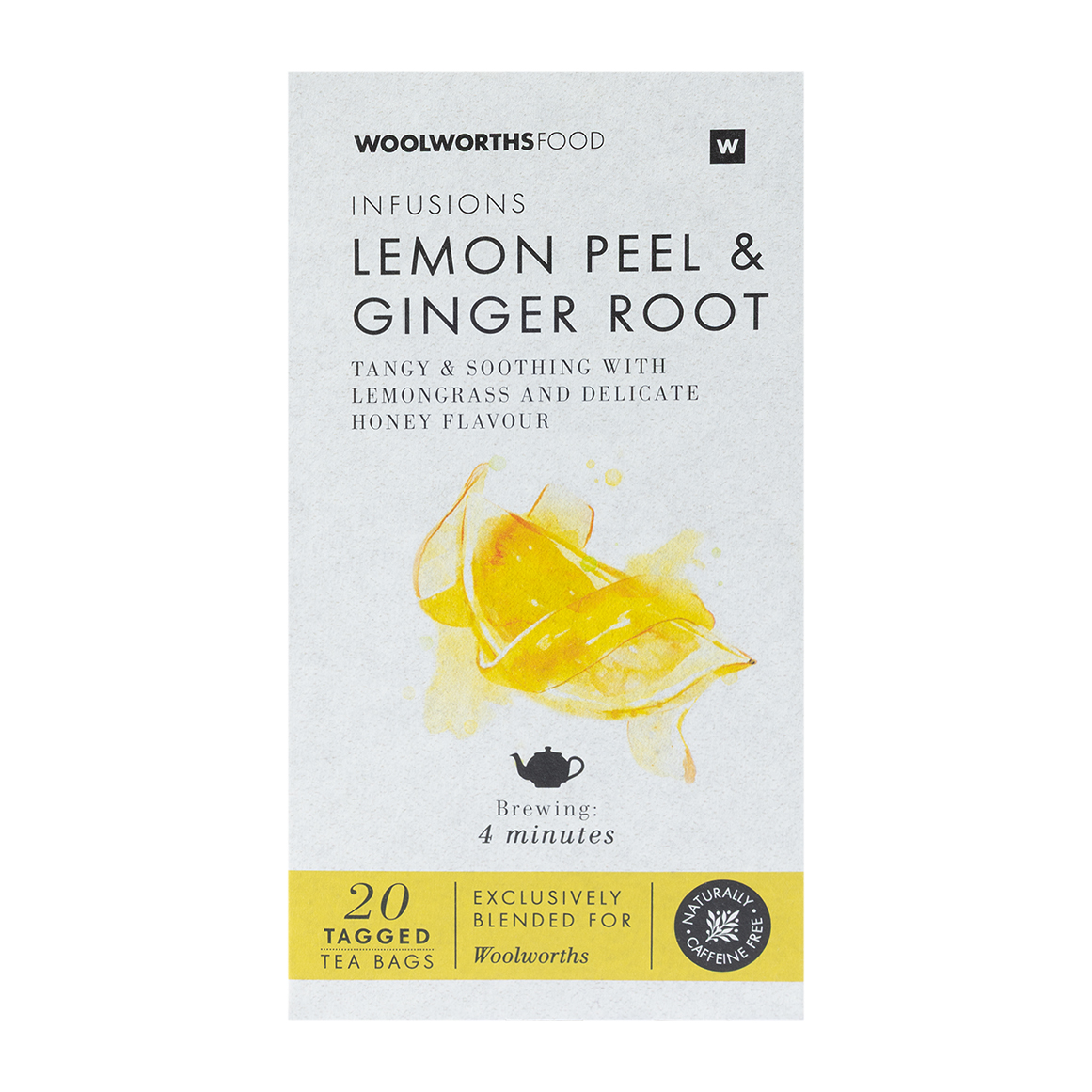 Lemon and Ginger Root Infusions 20 pk