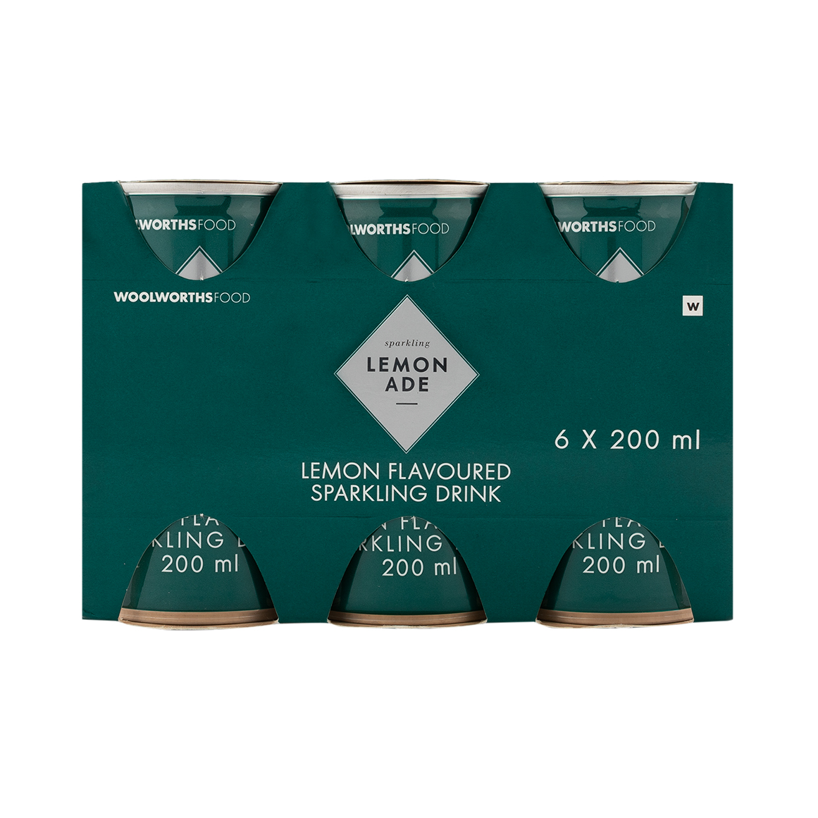 Lemonade Sparkling Flavoured Drink 6 x 200 ml cans