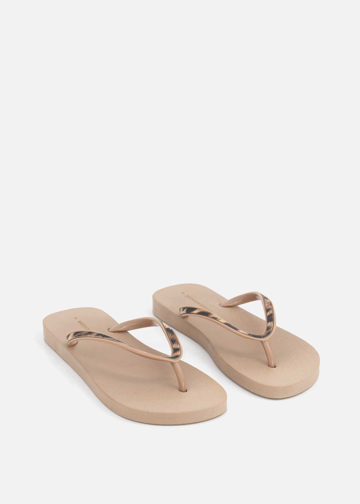 Leopard Print Strap Flip Flops | Woolworths.co.za