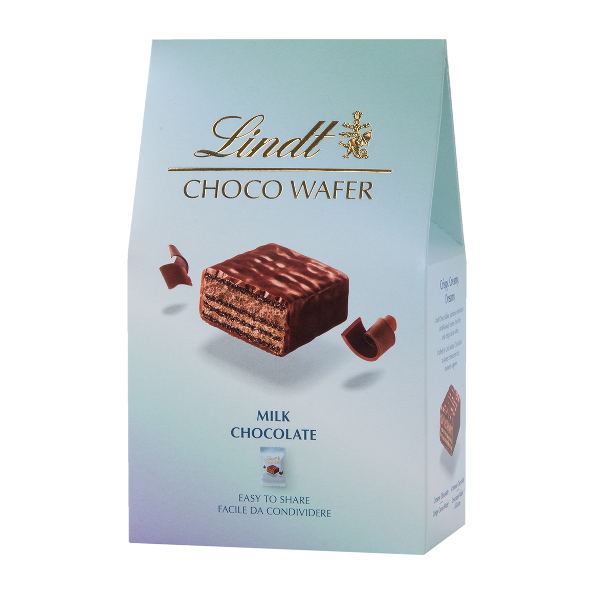 Lindt Choco Wafer Milk Chocolate 130 G Za 3553