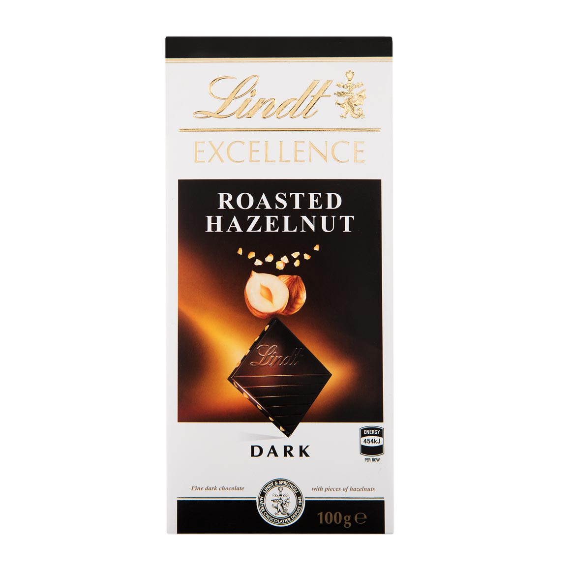 Lindt Excellence Roasted Hazelnut Dark Chocolate 100 G Za 7916
