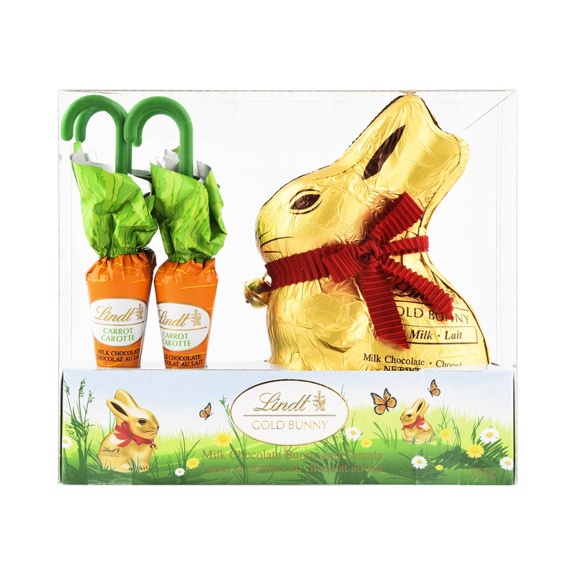 Lindt Gold Bunny with Carrot Milk Chocolate 154g | Woolworths.co.za