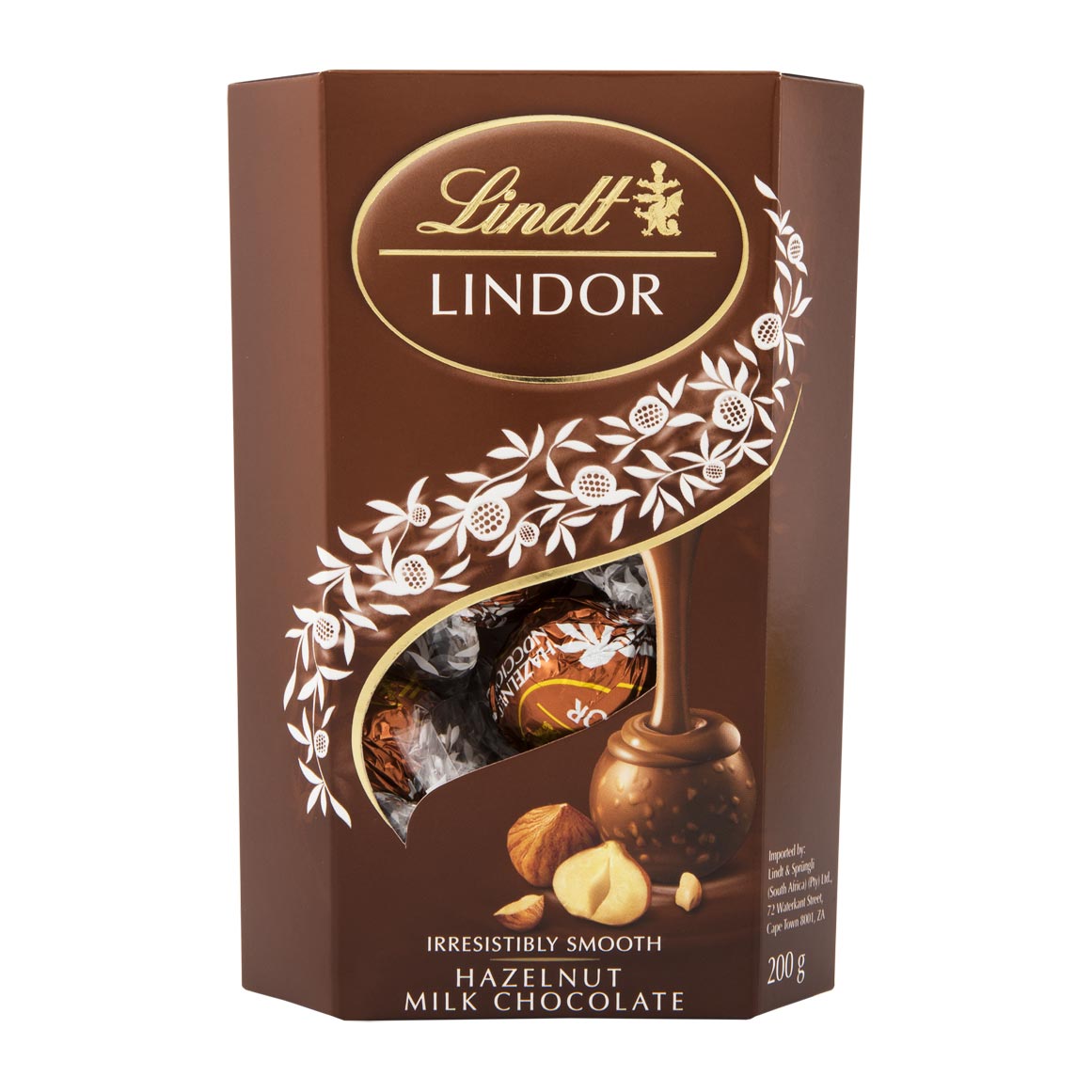 Lindt Lindor Hazelnut Milk Chocolate 200 G Za 1854