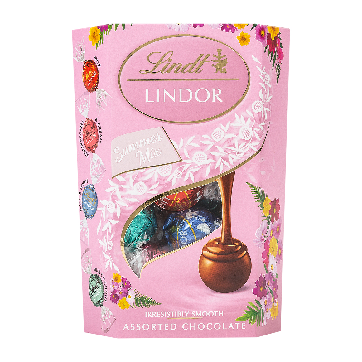 Lindor Chocolate Raspberry Lindt Mixed Truffles – Lindt Lindor Assorted Chocolate Truffles Box ...