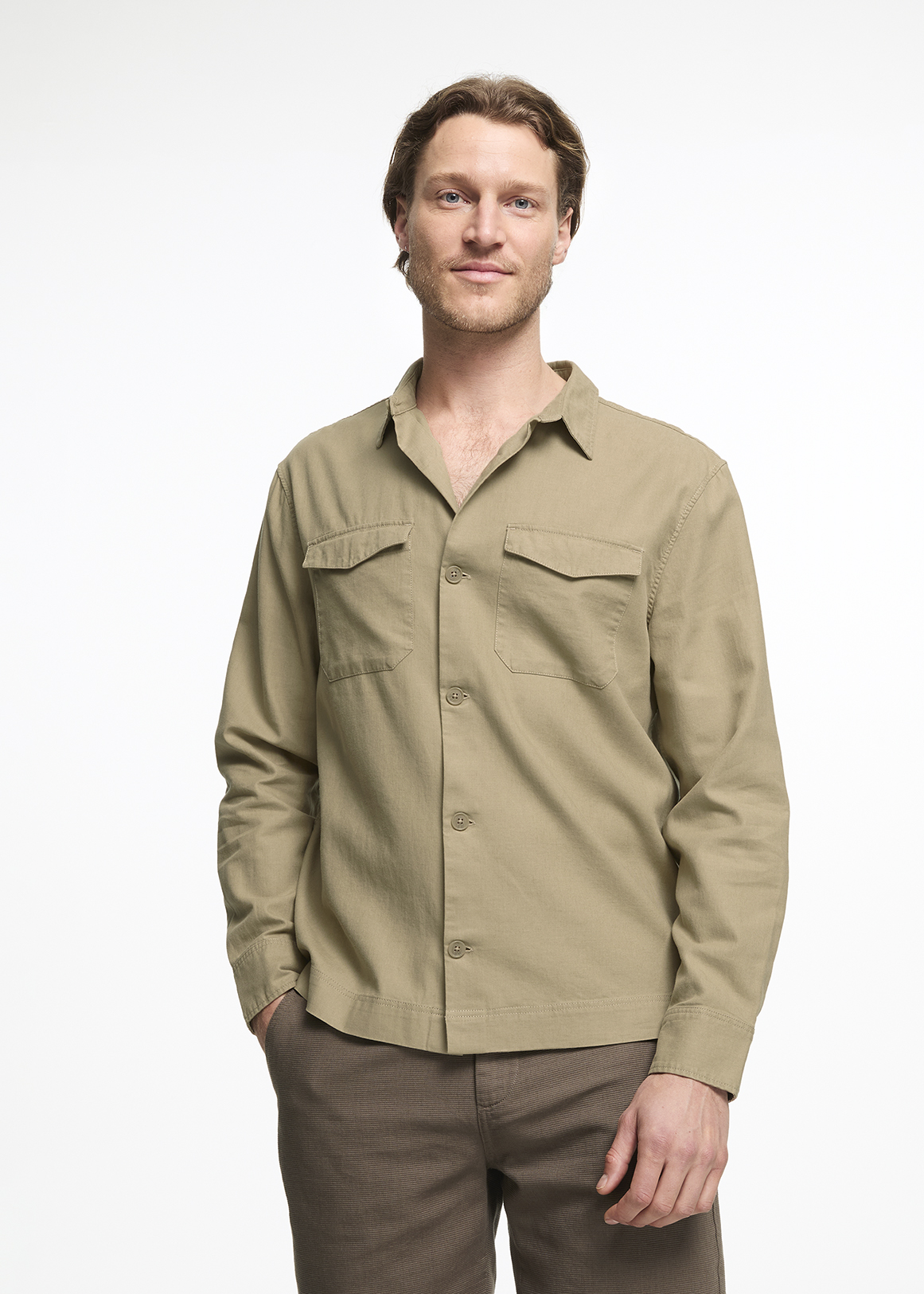 Linen Blend Shacket | Woolworths.co.za