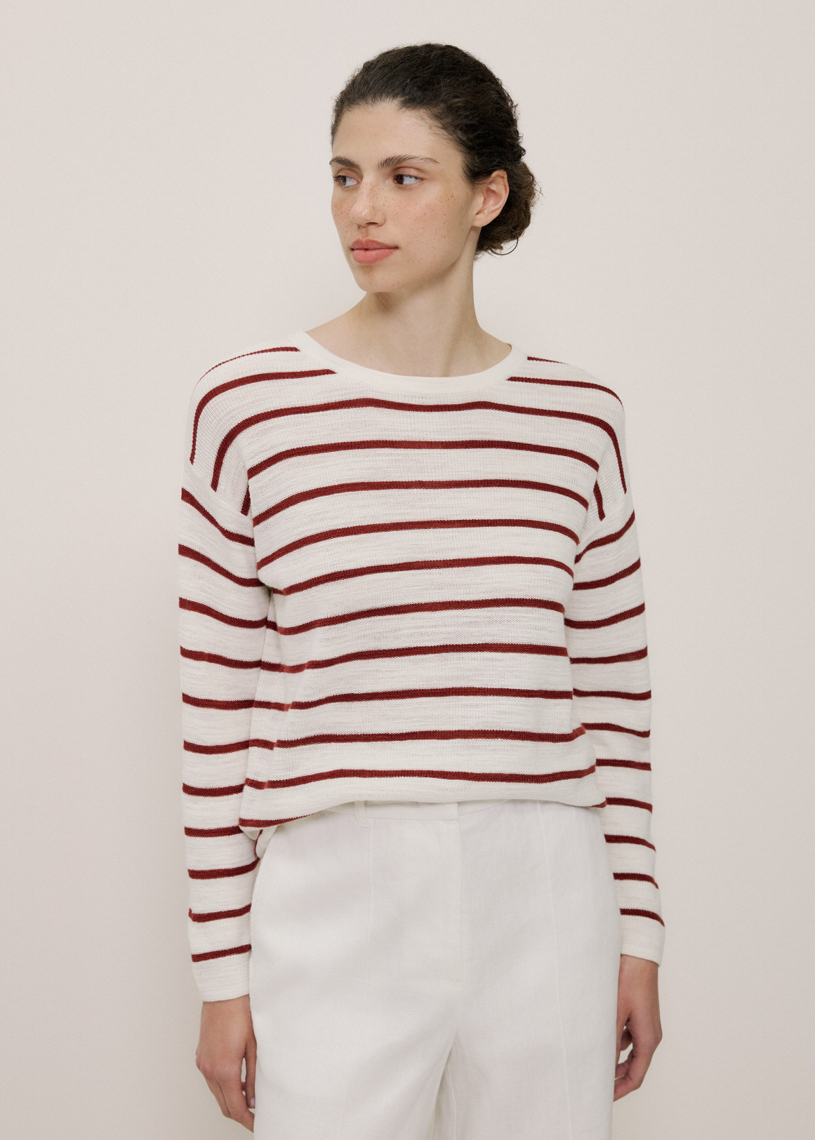 Linen Cotton Pullover