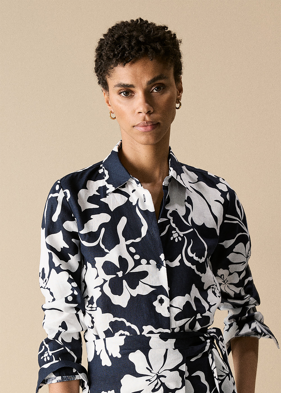 Linen Floral Shirt | Woolworths.co.za