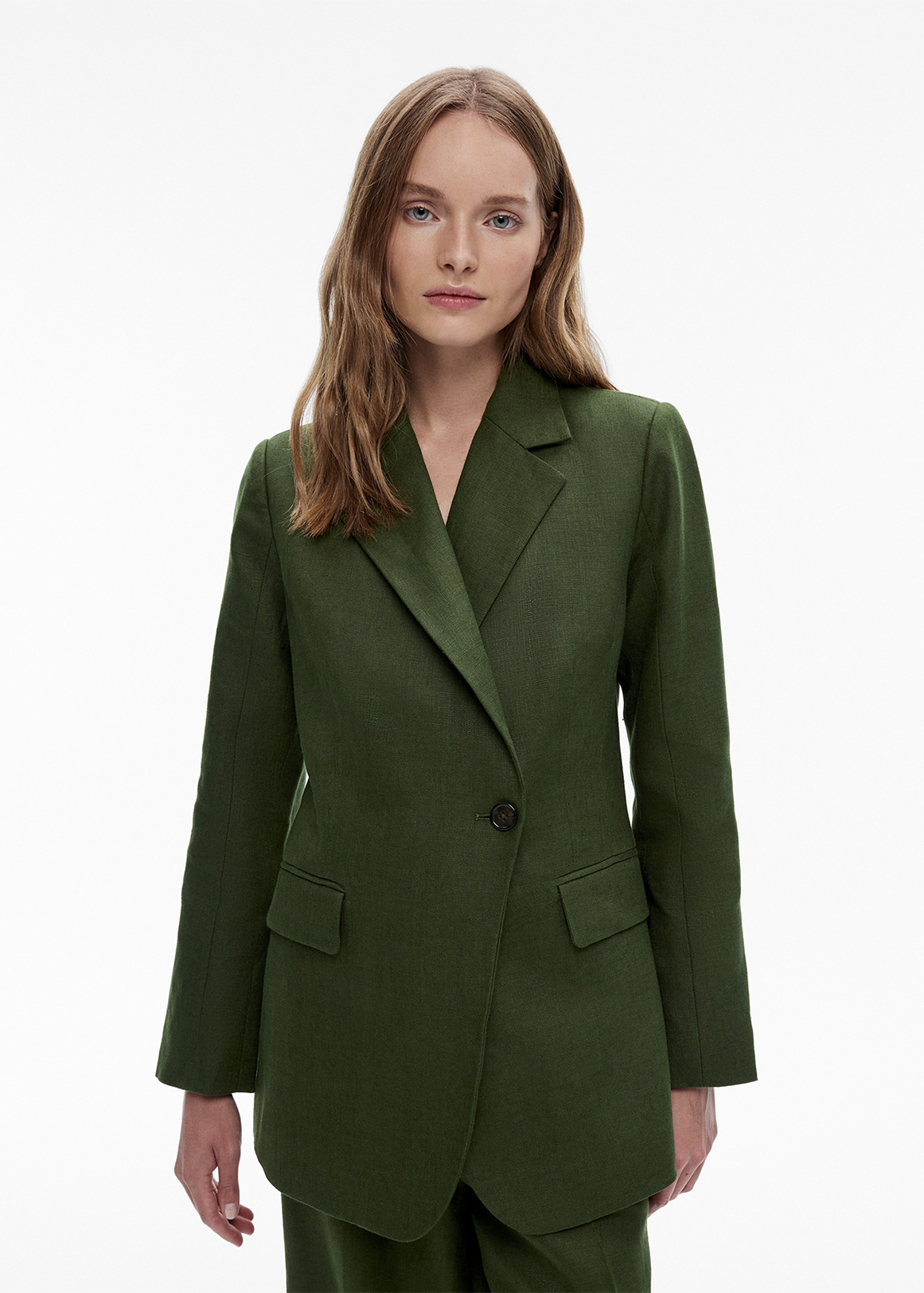 Linen Notched Lapel Blazer | Woolworths.co.za