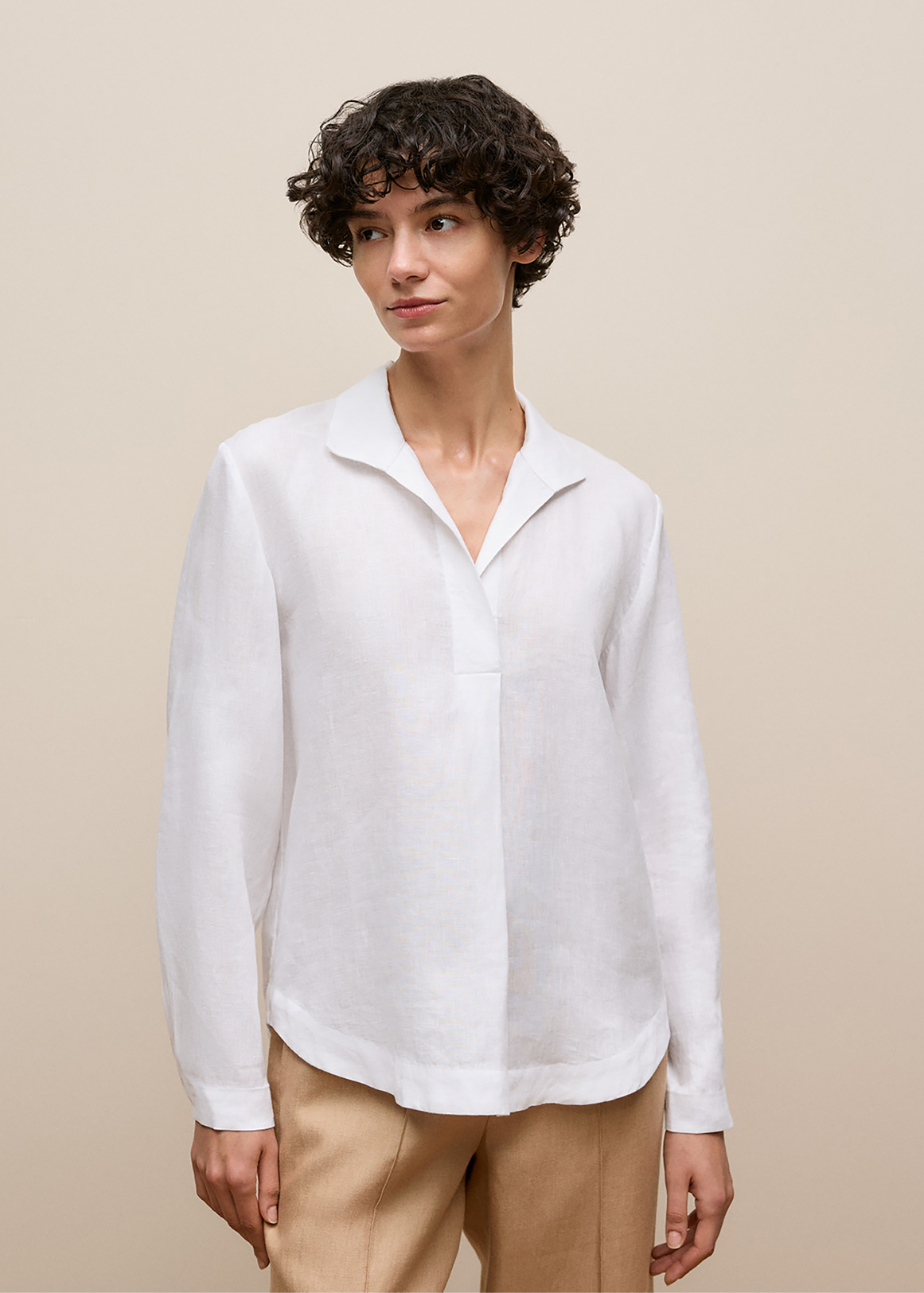 Linen Popover Shirt