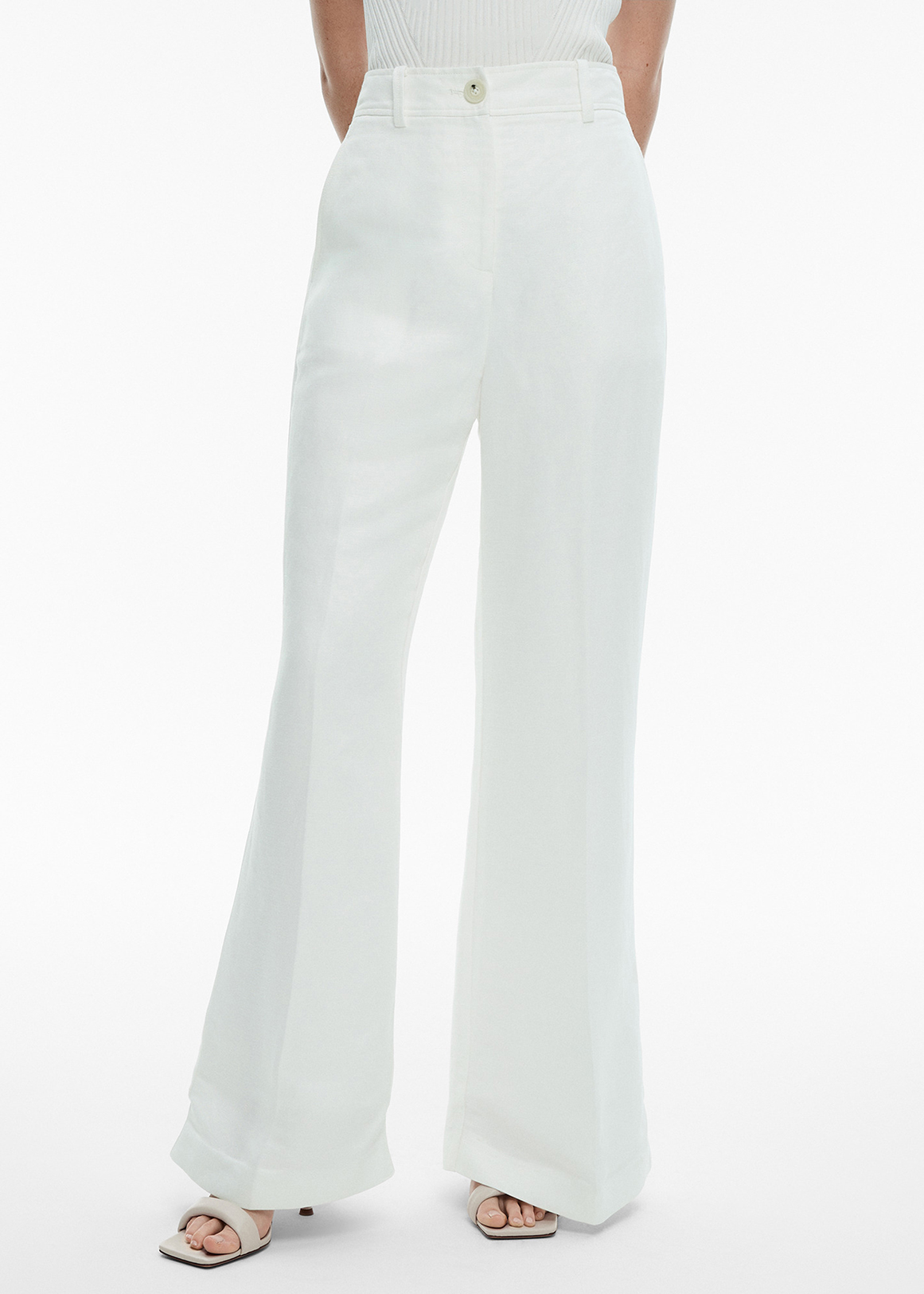 Linen Viscose Tailored Trouser | Woolworths.co.za