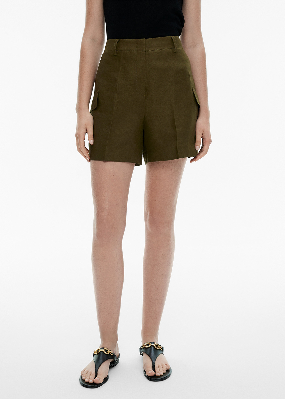 Linen Viscose Utility Short | Woolworths.co.za