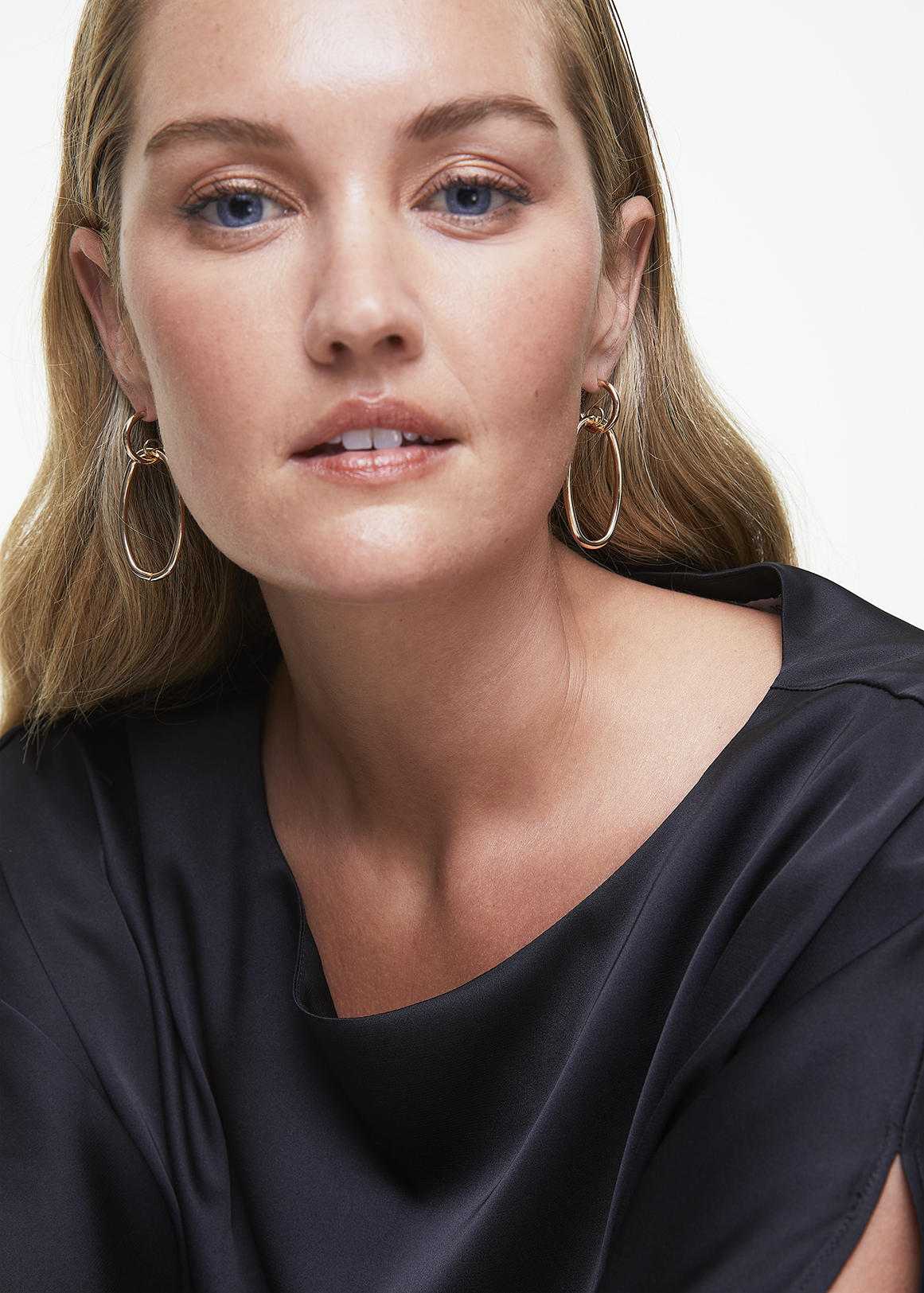 Linked Oblong Hoop Drop Earrings Woolworths co za linked-oblong-hoop-drop-earrings-woolworths-co-za