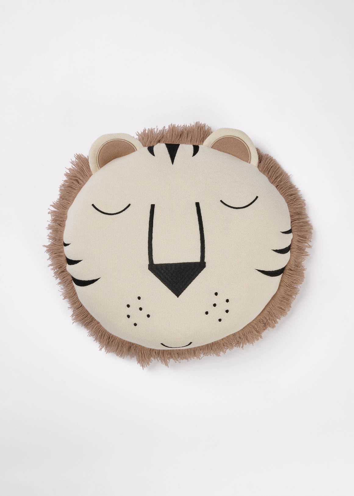 Lion Cotton Scatter Cushion