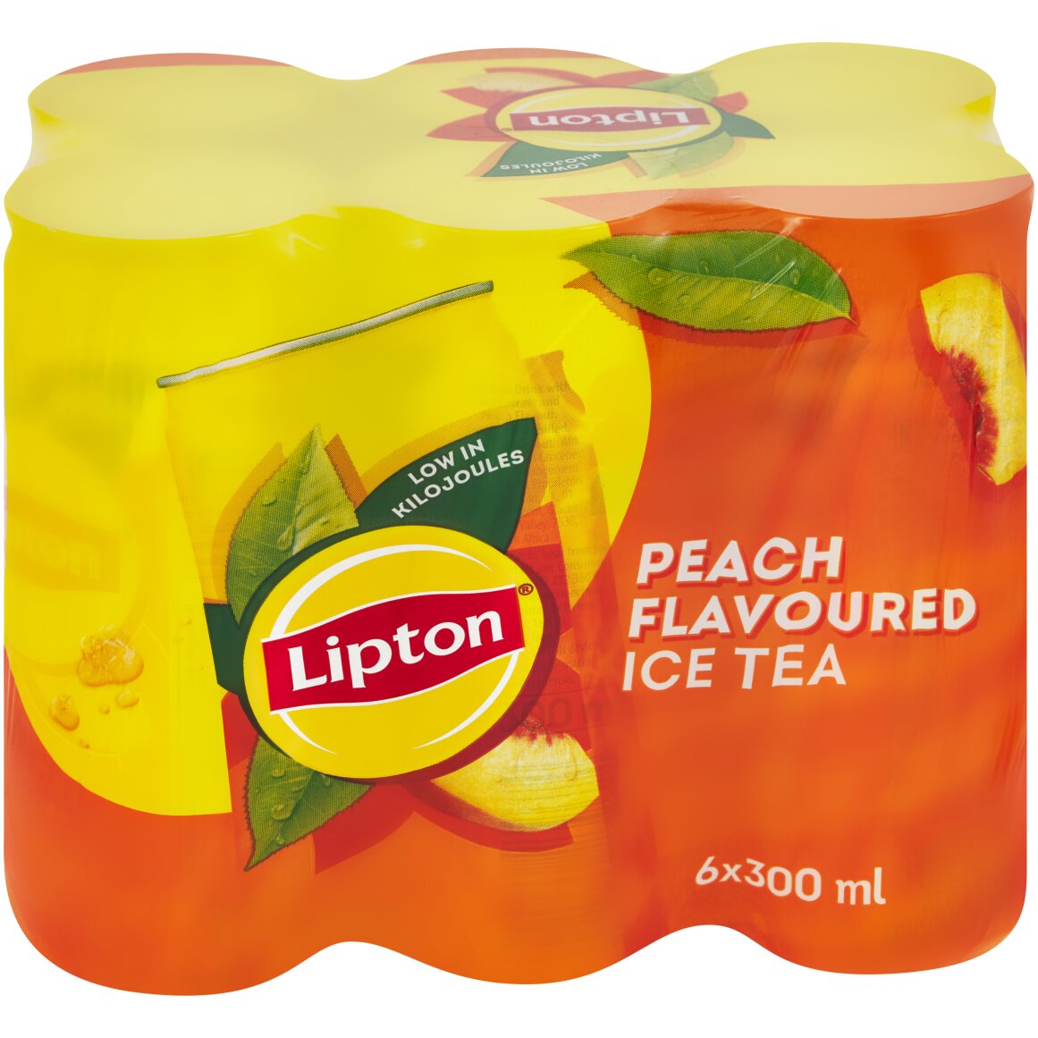 Lipton Peach Flavoured Ice Tea 6 x 300 ml