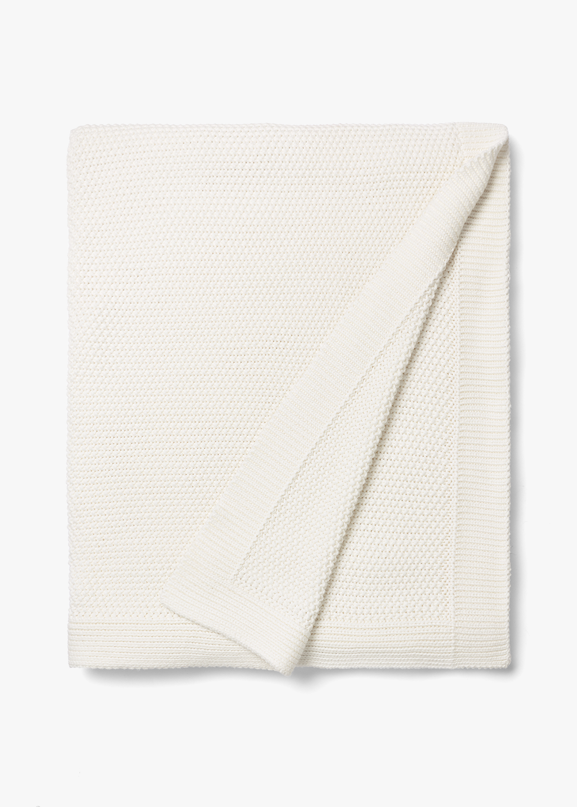 Loft Knitted Cotton Throw 180x140cm