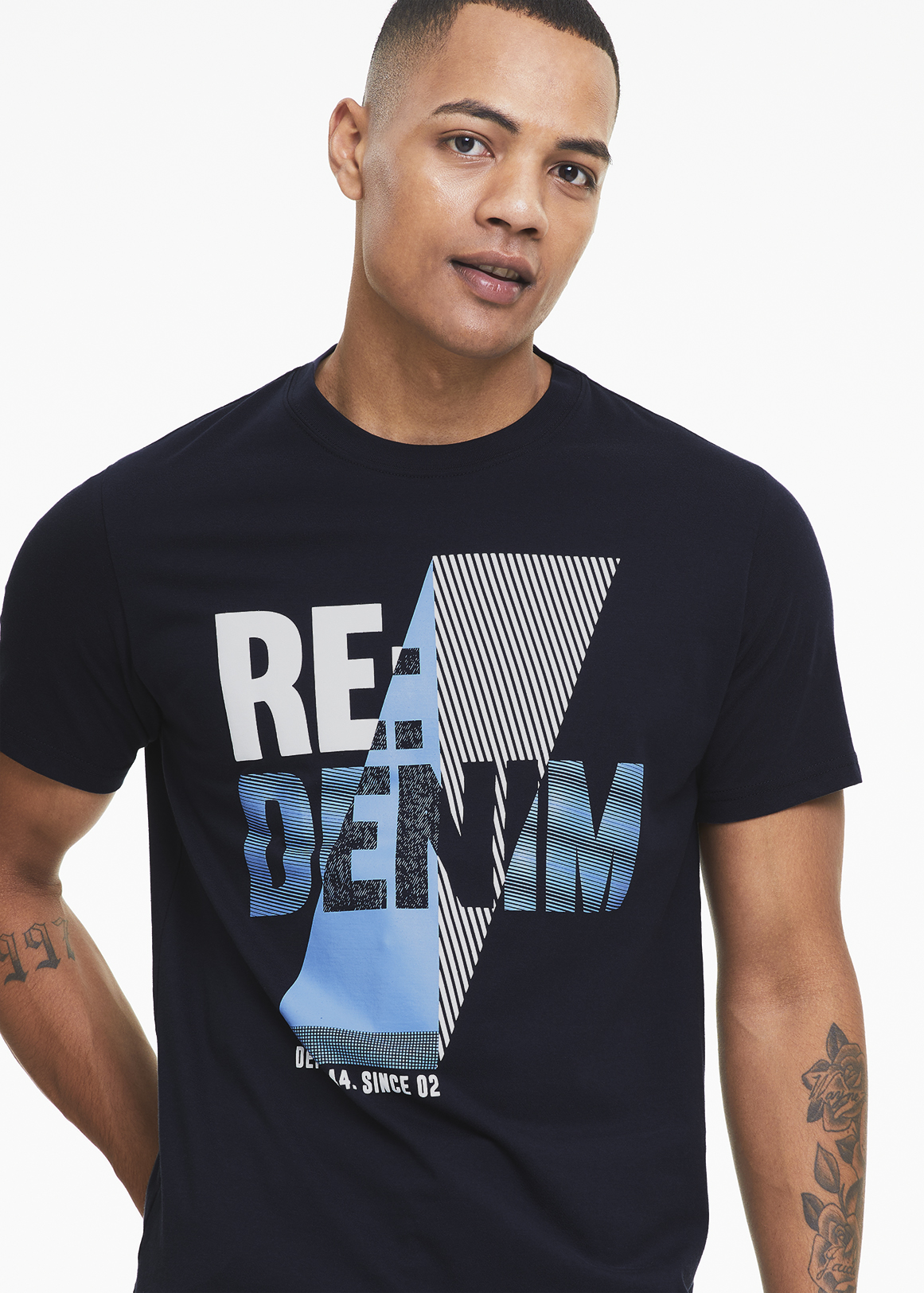 Logo Slim Fit Cotton T-shirt | Woolworths.co.za