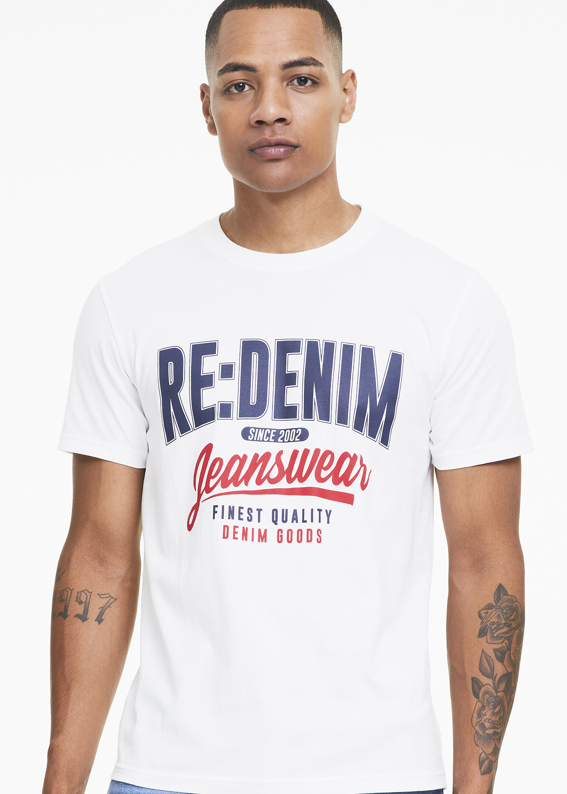 Logo Slim Fit Cotton T-shirt | Woolworths.co.za