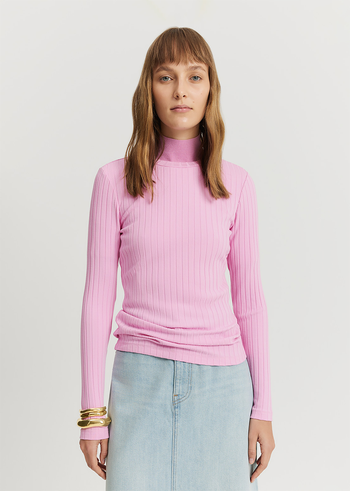 Long Sleeve Rib Top | Woolworths.co.za